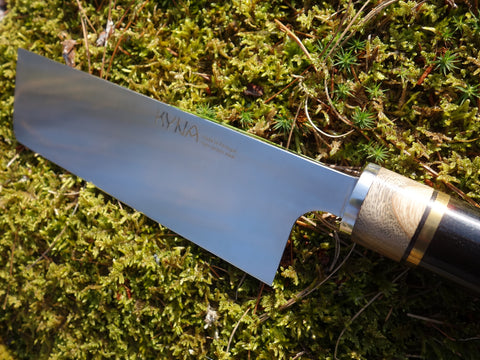 KYNA 6-1/4" Nakiri Knife - Pau Santo Hardwood Handle