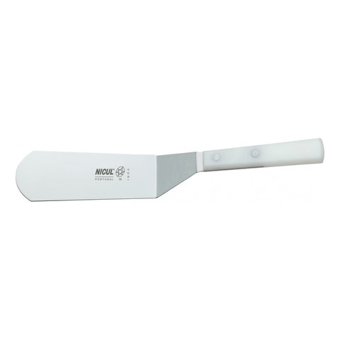 Nicul Rounded Stainless Steel Spatula - Sizes 4-1/4" to 11-3/4¨